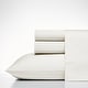 preview thumbnail 7 of 15, Nautica Regatta Sateen Cotton Luxury Bed Sheet Set King - White