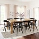 preview thumbnail 3 of 25, Poly & Bark Enzo Dining Chair - Solid Oak Wood