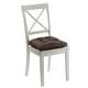 preview thumbnail 23 of 66, Klear Vu Gripper Tyson Dining Chair Cushion Set Set of 4 - Chestnut