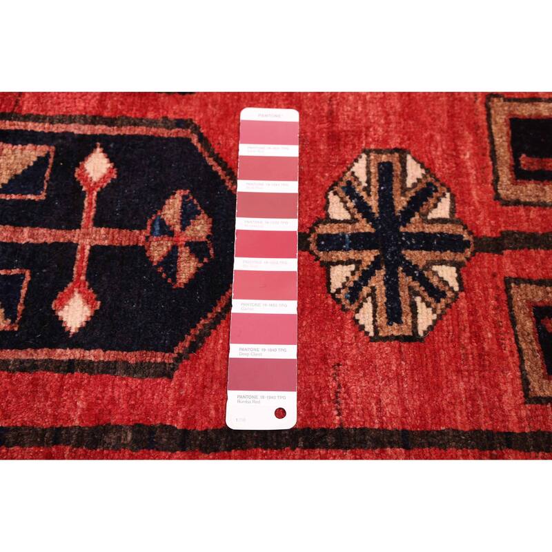 ECARPETGALLERY Hand-knotted Konya Anatolian Red Wool Rug - 5'1 x 6'10