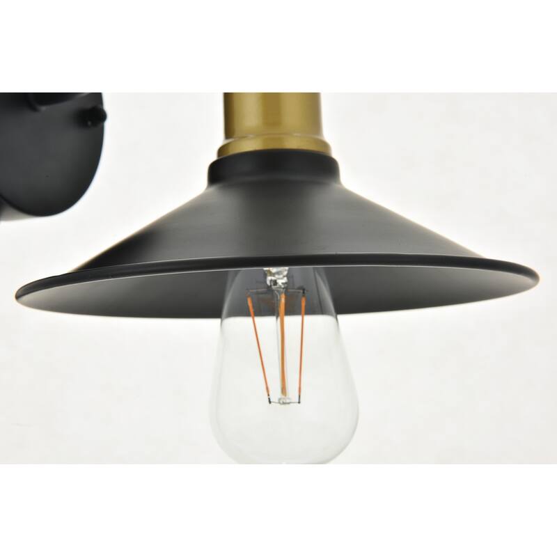 Elegant Lighting Etude Single Light 8" Tall Bathroom Sconce