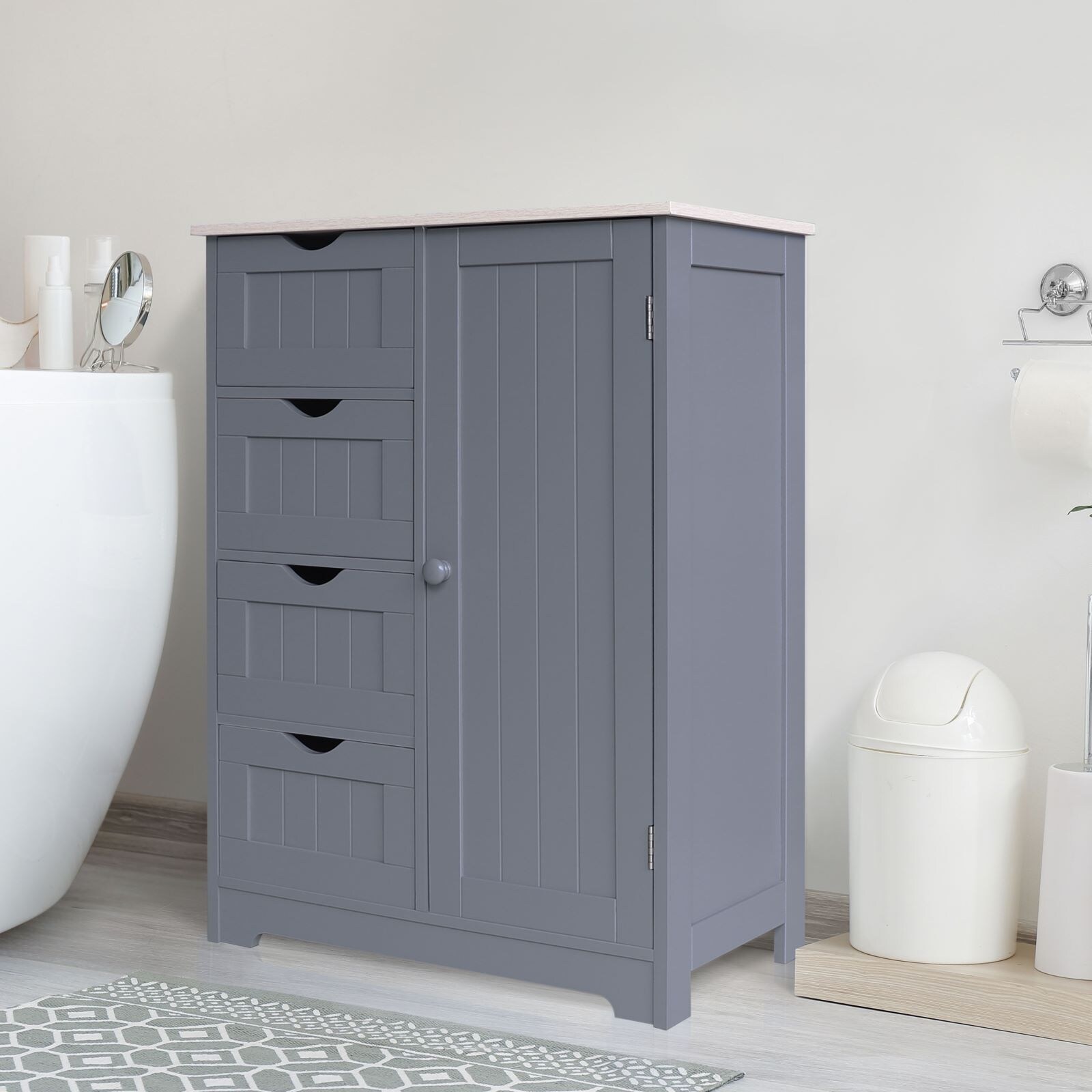 Bed bath and beyond bathroom storage discount