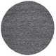 preview thumbnail 64 of 113, SAFAVIEH Handmade Natura Gerta Wool Rug 6' Round - Dark Grey