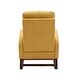 preview thumbnail 13 of 13, Modern Glider Chair, Recliner Armchair with Wood Legs and Side Pocket, Nursery Rocking Accent Chair with High Back