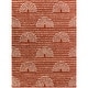 preview thumbnail 54 of 60, Mod-Tod Hailey Kids Rainbow Print Shag Berber Area Rug