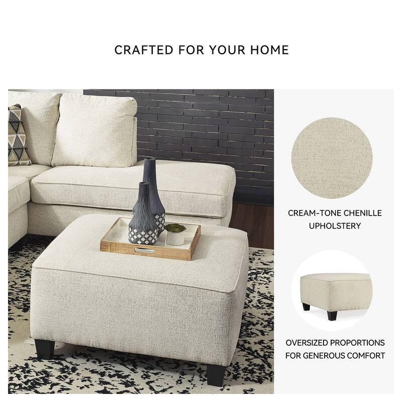 Signature Design by Ashley Abinger Oversized Accent Ottoman