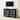 Crosley Cassai 2Pc Media Storage Cabinet Set