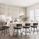 preview thumbnail 54 of 136, 26"/29" Faux Leather Swivel Counter/Bar Stools Set of 2/3