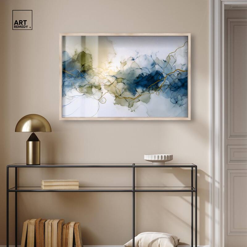 Fluid Geode Shadowbox by Art Remedy