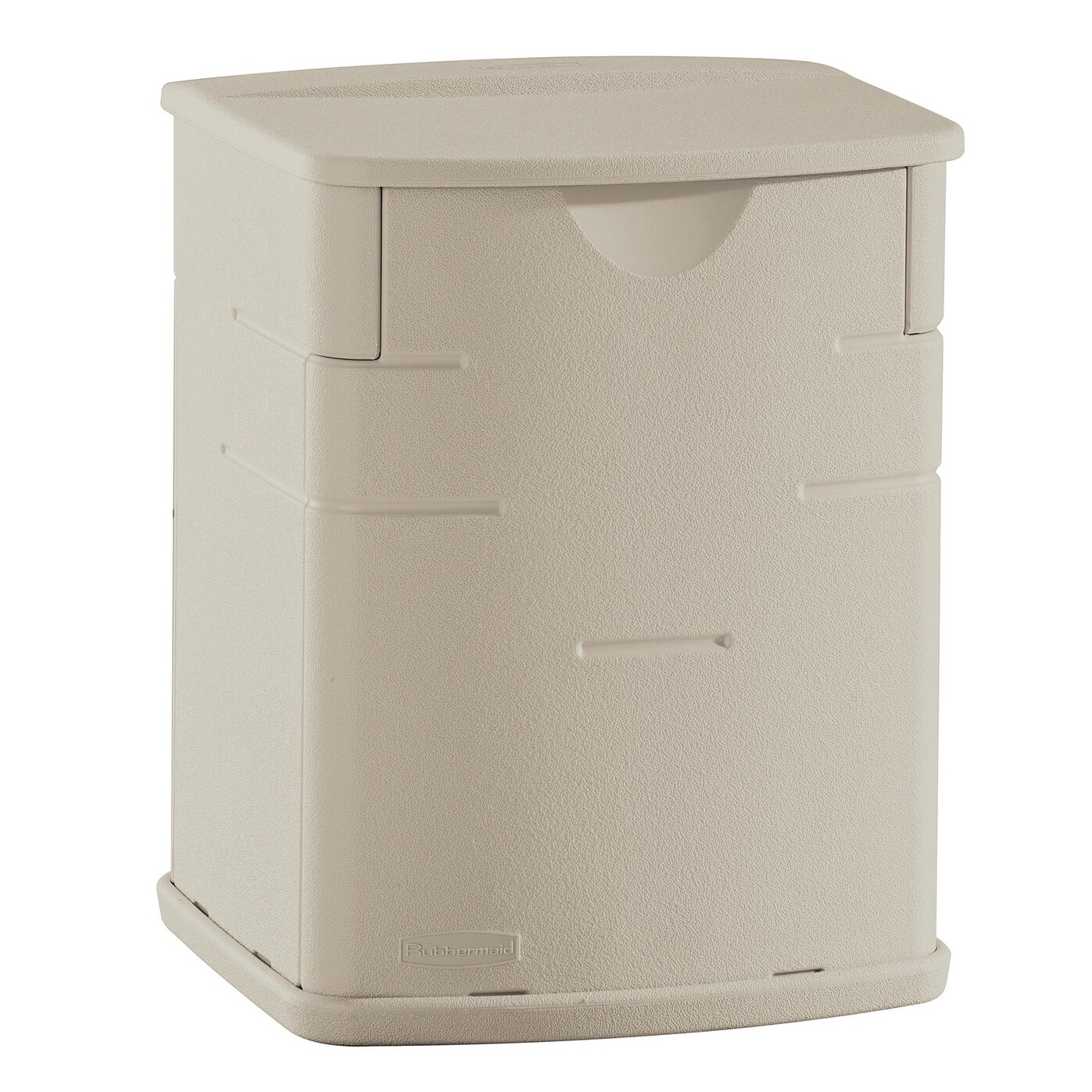 Shop Rubbermaid Fg374301 6 Wide Polyethylene Outdoor Storage Box