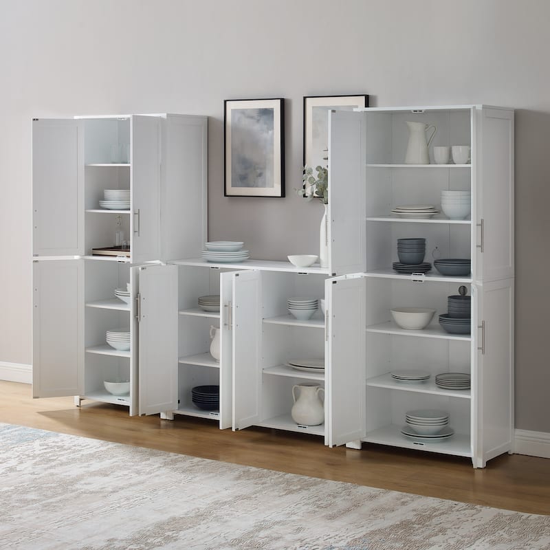 Crosley Savannah 3-Piece Sideboard And Pantry Set