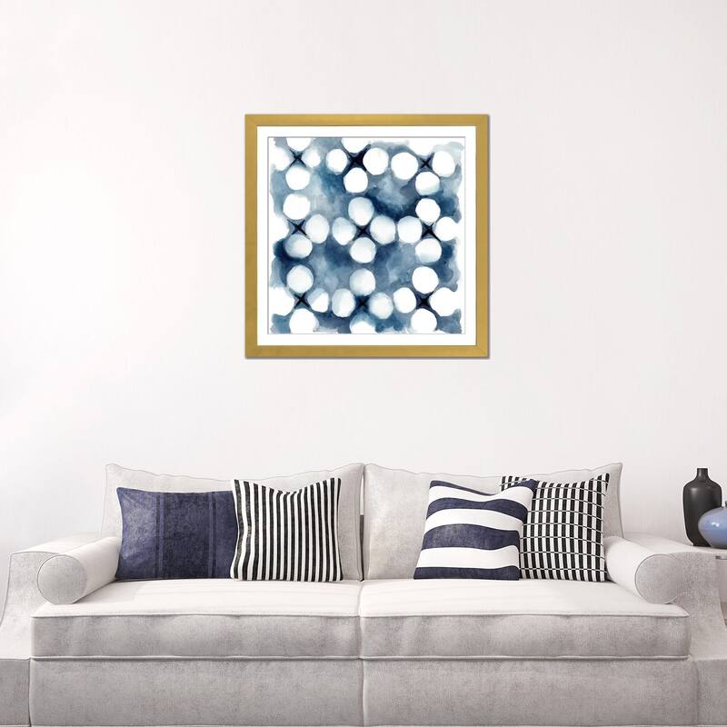 iCanvas "Indigo Study VI" by Chariklia Zarris