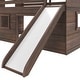 preview thumbnail 23 of 32, Max and Lily Farmhouse Twin Low Loft with Slide