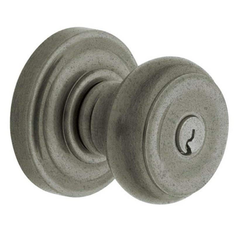 Baldwin Colonial Style Single Cylinder Keyed Entry Door Knob Set with