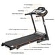 preview thumbnail 3 of 1, Incline Folding Electric Treadmill - 60 L x 26.7 W x 50 H inches