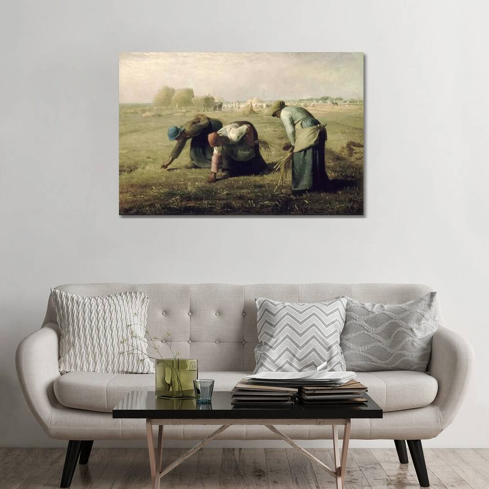 iCanvas "The Gleaners" by Jean-Francois Millet Canvas Print