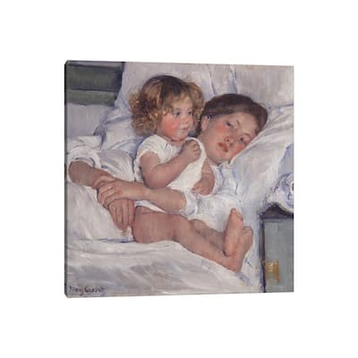 iCanvas "Breakfast In Bed, 1897" by Mary Stevenson Cassatt Canvas Print