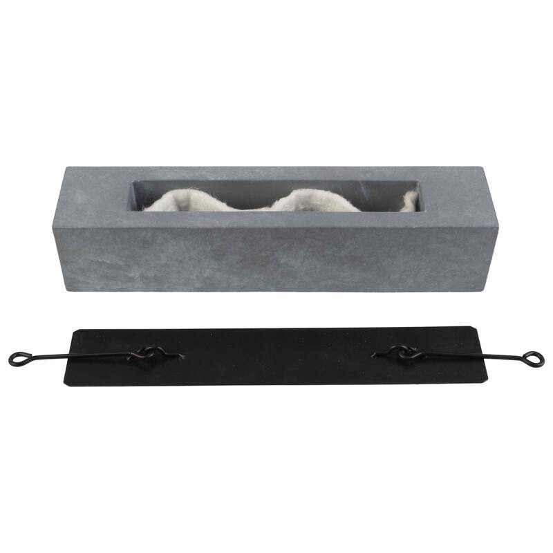 Pure Garden Bioethanol or Rubbing Alcohol Smokeless Tabletop Fire Pit
