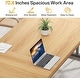preview thumbnail 17 of 53, 70.8-Inch Executive Desk, Large Computer Office Desk Workstation
