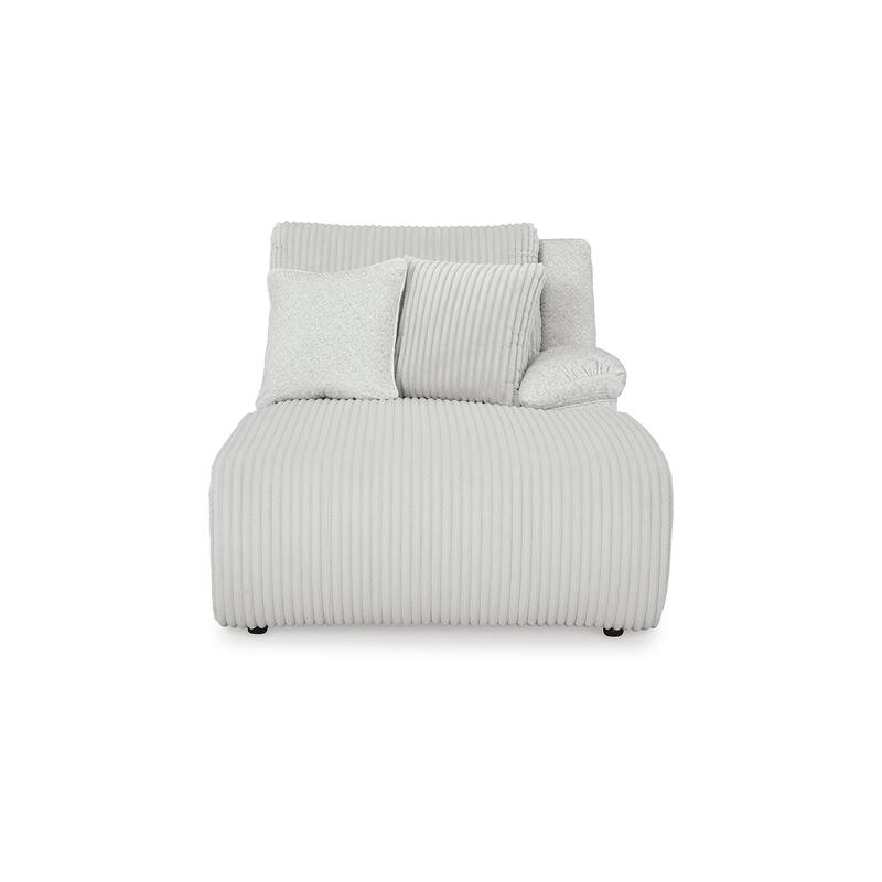 Signature Design by Ashley Top Tier 3-Piece Sofa Chaise Sectional - 130" W x 74" D x 41" H