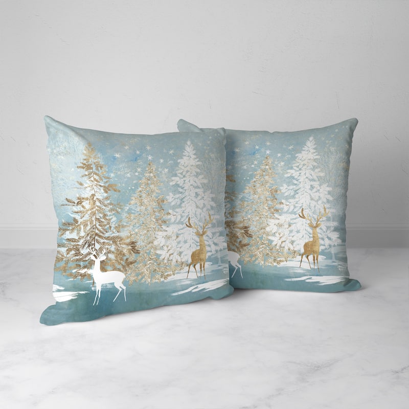 Laural Home Winter Wonderland Indoor Decorative Pillow
