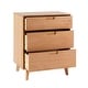 preview thumbnail 14 of 82, Walker Edison Mid-Century Solid Pine 3-Drawer Storage Chest