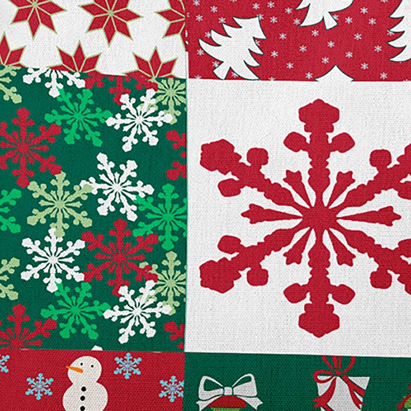 Quilted Christmas Accent Pillow