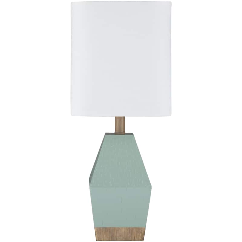 Livabliss Ellinor Aqua Petite Table Lamp