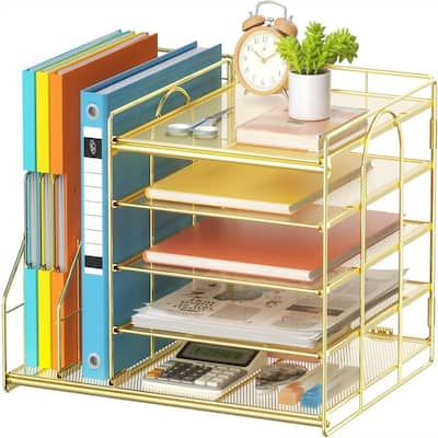 Desk Organizer - 13.5"D x 2.95"W x 14.5"H