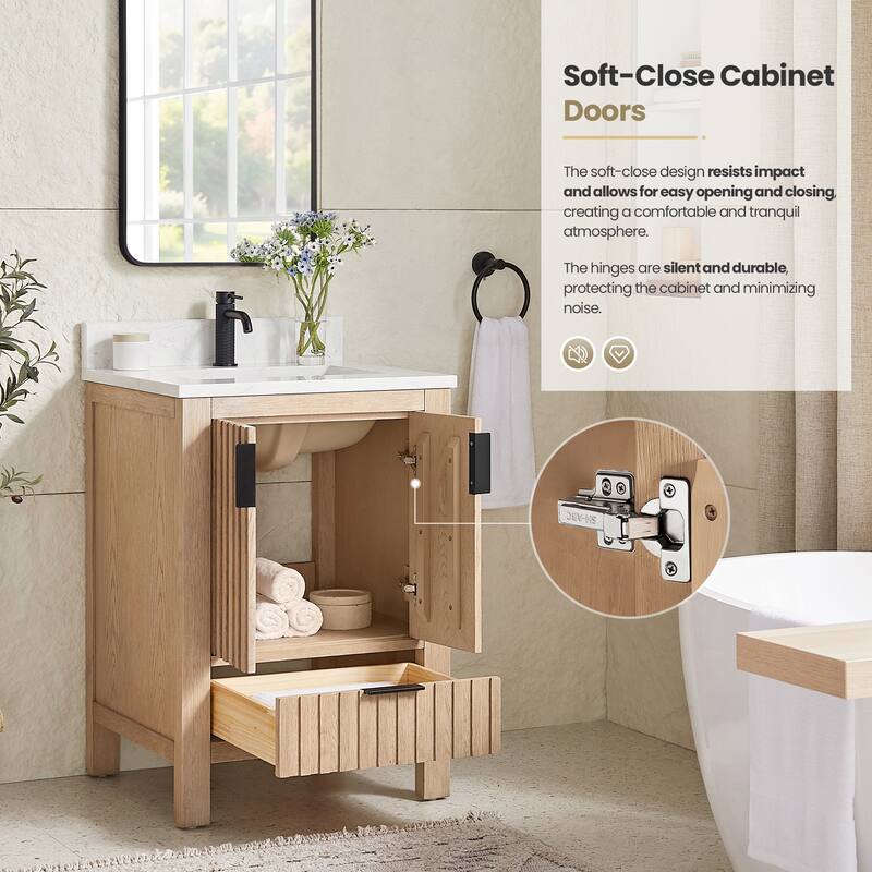 Shenzhen Bath Vanity with Composite Stone Top without Mirror