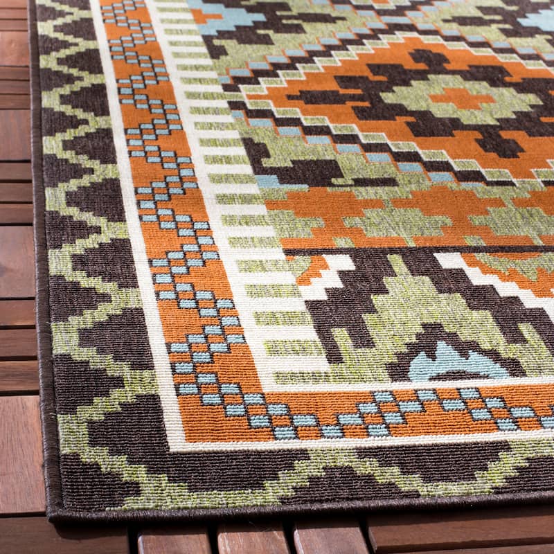 SAFAVIEH Veranda Vitaline Indoor/ Outdoor Waterproof Patio Backyard Rug