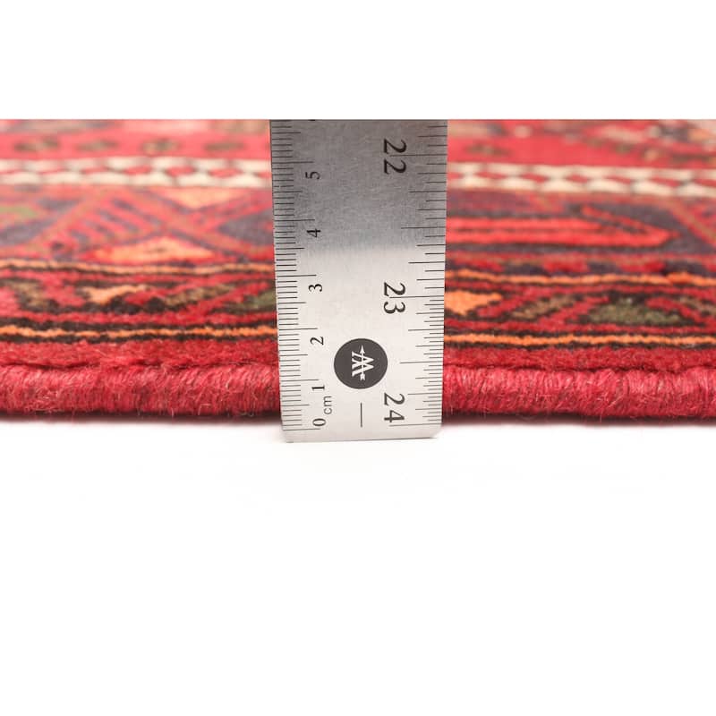 ECARPETGALLERY Hand-knotted Anadol Red Wool Rug - 4'0 x 6'7