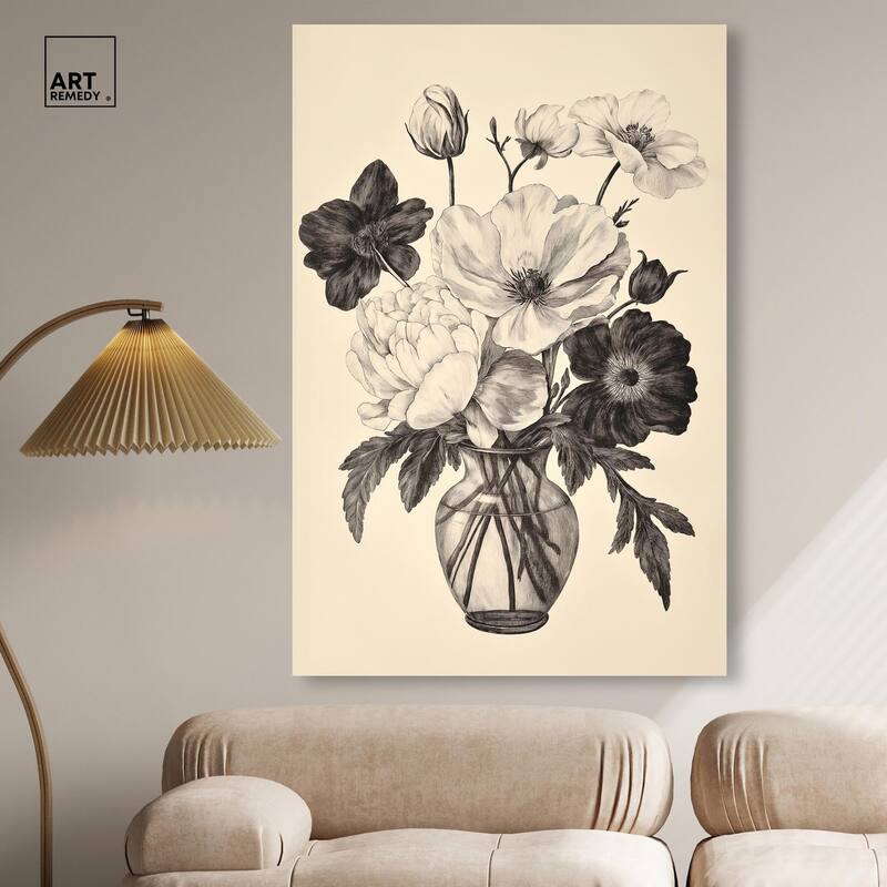 Antique Aria Canvas by Art Remedy, Gallery Wrapped