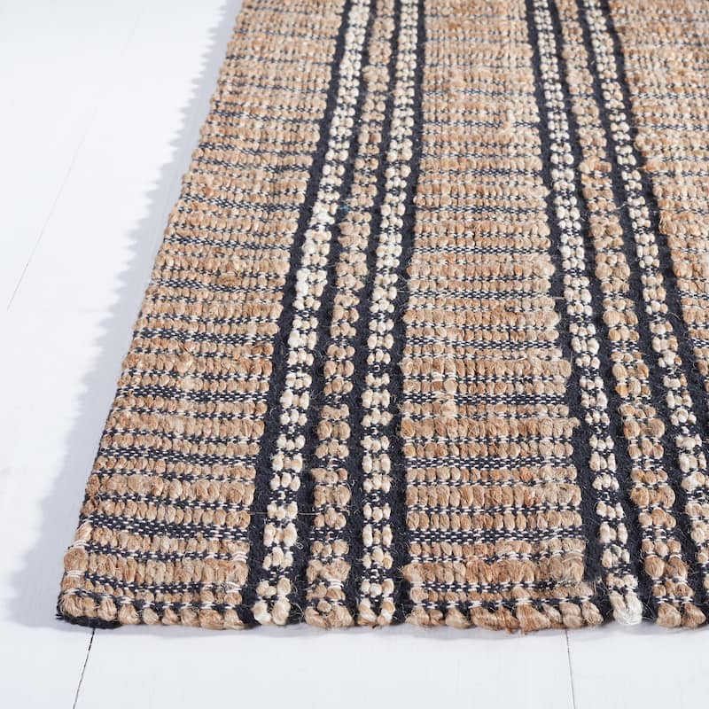 SAFAVIEH Handmade Natural Fiber Marharita Geometric Seagrass Rug
