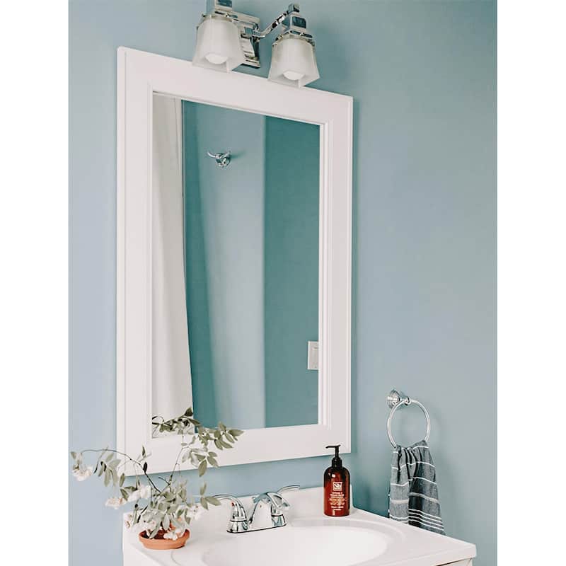 Frame My Mirror White Framed Wall Mirror, Porter Design