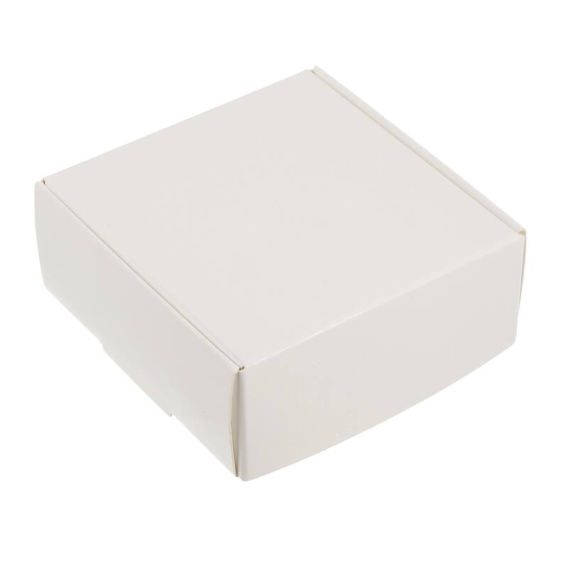 3"x3"x1.5" Paper Soap Box, 20 Pack Soap Boxes Square, White