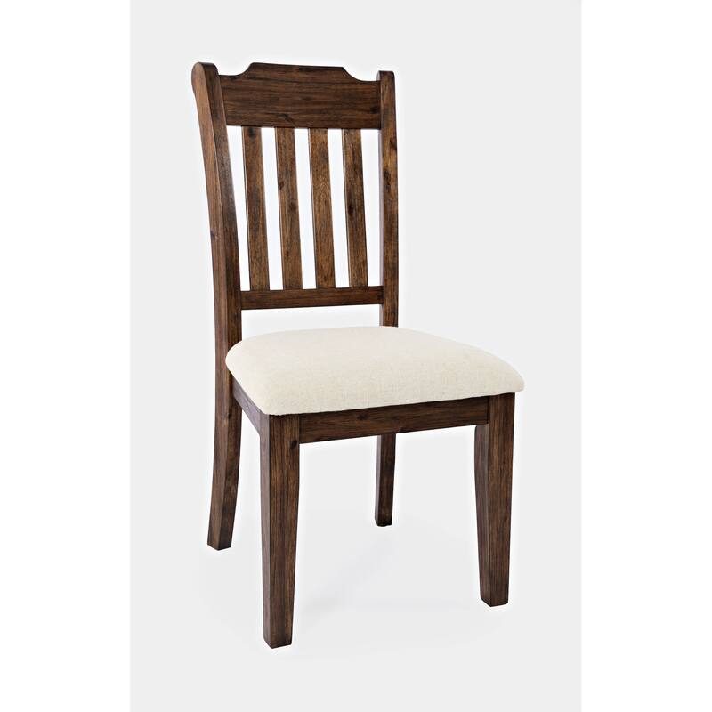 Bakersfield Mission Style Solid Acacia Dining Chair (Set of 2) by