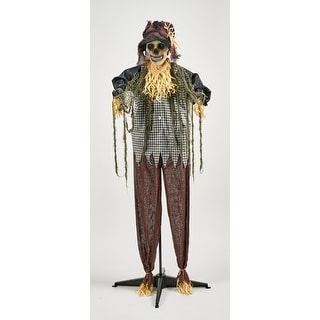 60" Animated Standing Scarecrow
