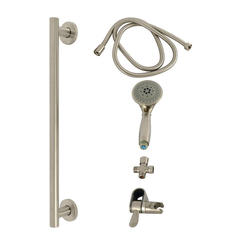 Kingston Brass KAK252.D Made to Match 1.8 GPM Multi Function Hand - Brushed Nickel