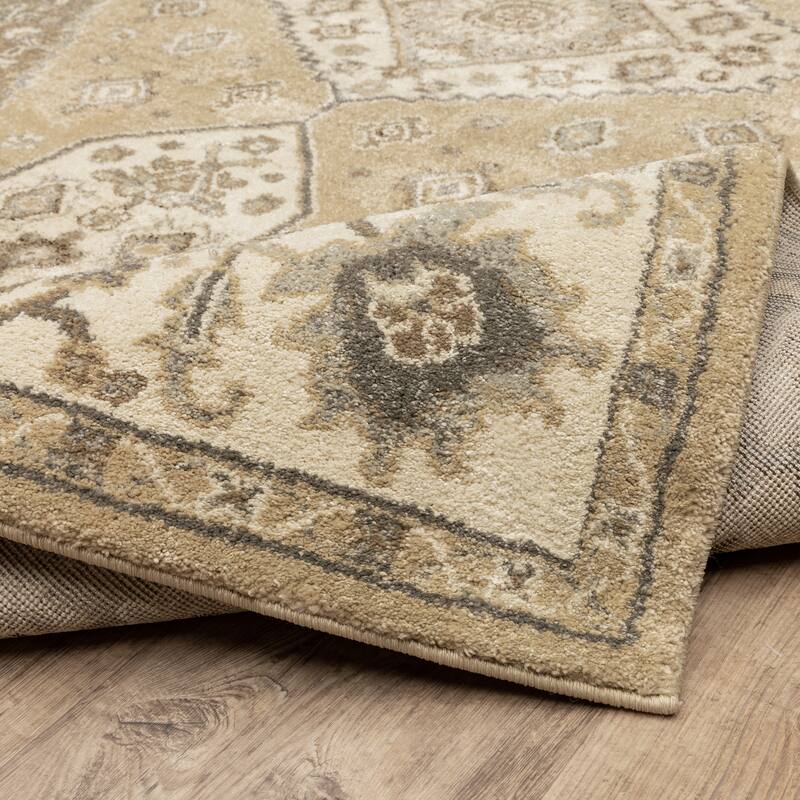 Vista Home Freya Vintage Medallion Area Rug