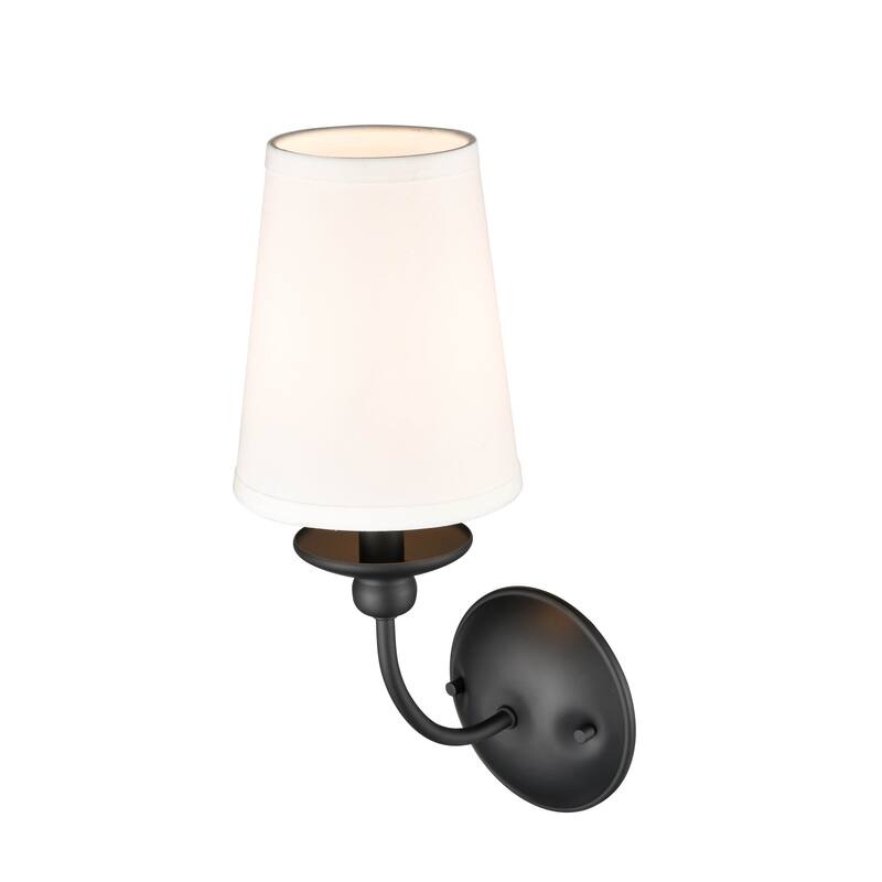 Millennium Lighting Delvona 1-Light Wall Sconce in Modern Gold or Matte Black