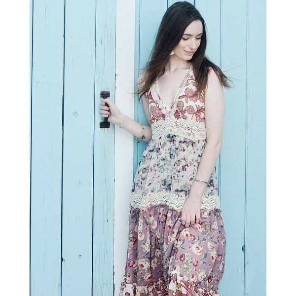 anthropologie black maxi dress