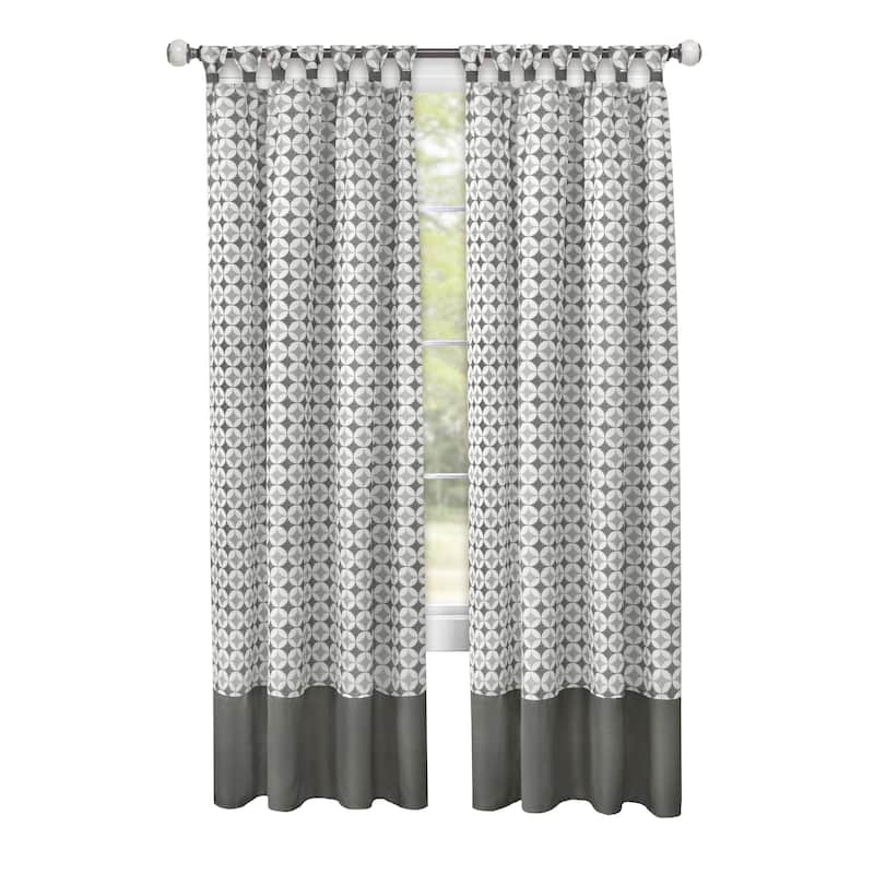 Callie Cuff Tab Top Window Curtain Panel