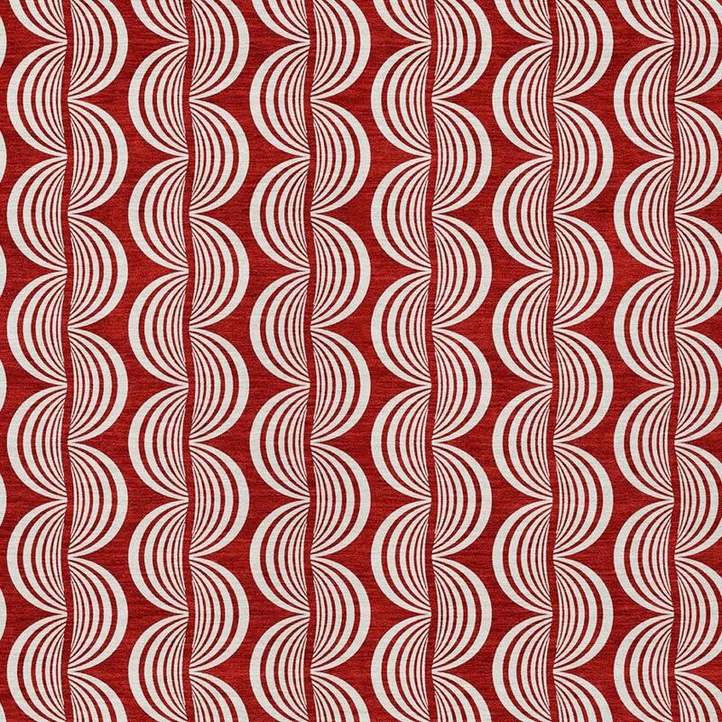 HomeRoots Ogee Transitional Rectangle Outdoor Rug