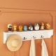 preview thumbnail 18 of 48, Combo Entryway Hall Trees Storage Bench Closet Organizer Clothes Rack