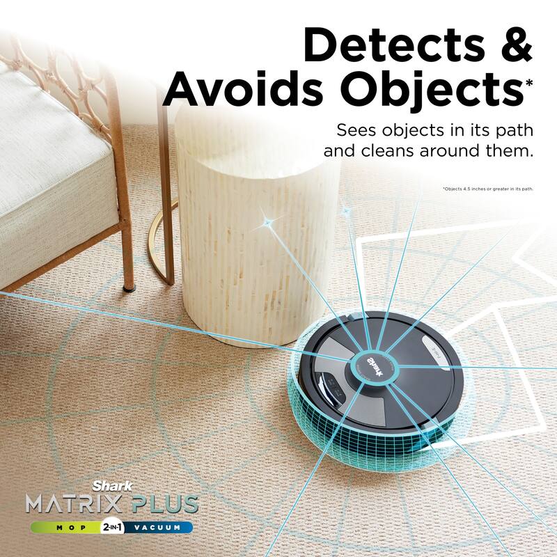 AI Ultra 2-in-1 Robot Vacuum and Mop with XL HEPA Self-Empty Base