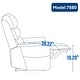 preview thumbnail 6 of 17, Dual Motor Power Lift Recliner Chair with Power-Remote & Heat Massage, Electric Leather Adjustable Reclining Sofa