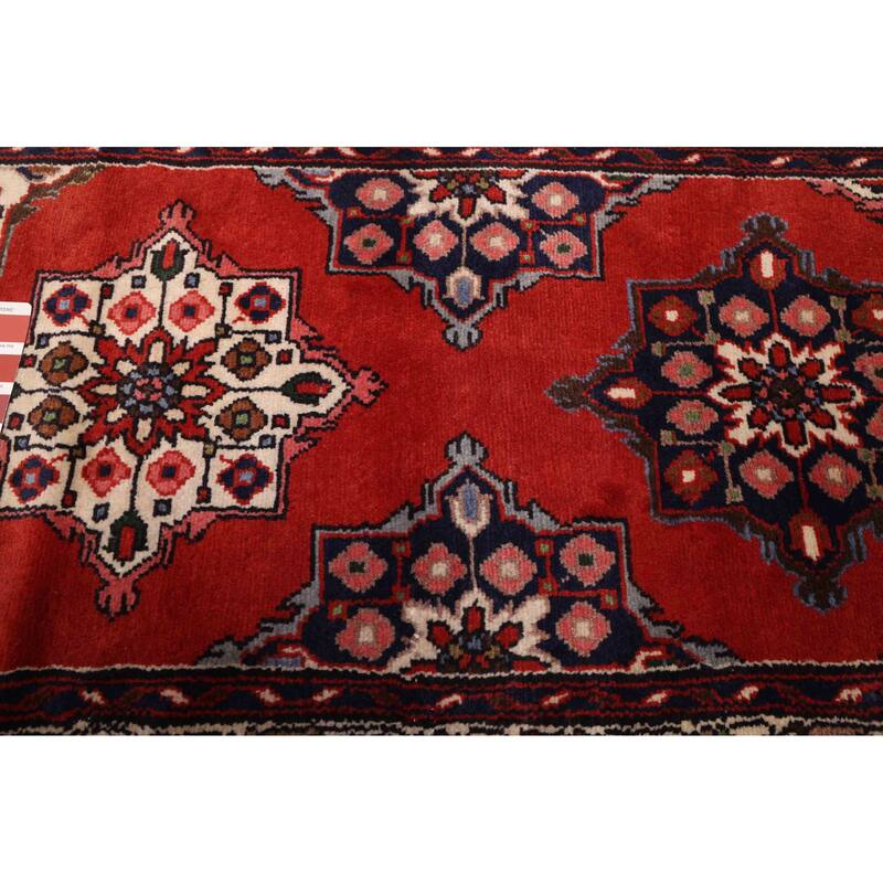 ECARPETGALLERY Hand-knotted Anadol Red Wool Rug - 1'8 x 9'2