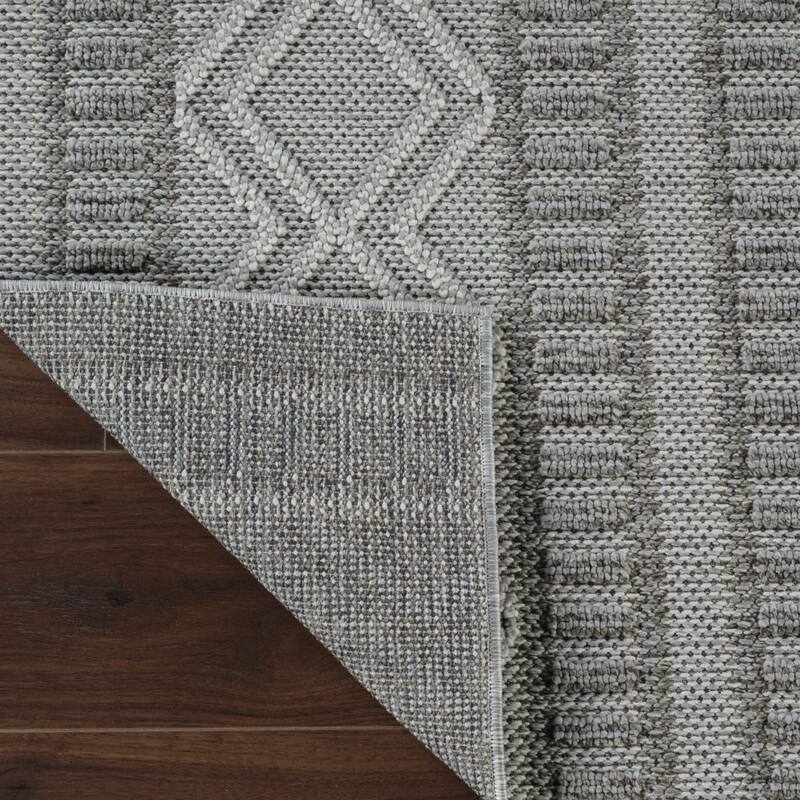 Anava Stripe Weather Resistant Current & Stylish Runner Outdoor Rug - 8' Runner