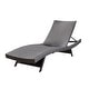 preview thumbnail 23 of 187, Salem Outdoor Wicker Adjustable Chaise Lounge with Cushion by Christopher Knight Home
